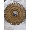 Image 8 : Vintage sunburst clock 22 1/2 diameter