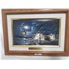 Image 2 : Two Terry Redlins linen works of art