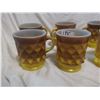 Image 3 : 9 Good condition Fire king cups