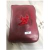 Image 3 : Study Bible in leather case & religious items