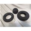 Image 1 : 3 vintage tire ashtrays, no ashtrays