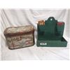 Image 1 : Gold Shore tobacco tin can & Old match holder