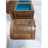 Image 8 : Antique jewelry box, beautiful inlay wood 14" long