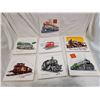 Image 1 : 7 ceramic train tiles, lot 2