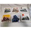 Image 1 : 6 ceramic train tiles, lot 3