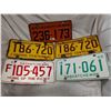Image 1 : Lot of 5 Saskatchewan license plates
