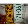 Image 4 : Lot of 5 Saskatchewan license plates