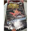 Image 3 : Lot of 4 "The Rock" WWF posters