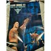 Image 4 : Lot of 4 "The Rock" WWF posters