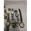Image 5 : Lot of vintage mechanical watches, As is