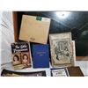 Image 2 : Large lot of old papers & glass display case