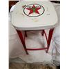 Image 1 : Tin Texaco themed stool