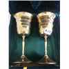 Image 2 : 2 Brass Goblets in case