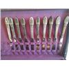 Image 6 : 1847 Rodgers Bros. silver plated cutlery First Love 65 pieces