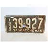 Image 1 : 1932 Sask License plate