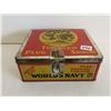 Image 3 : World's Navy tobacco tin 7"