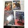 Image 1 : 4 Halo hard cover comic books
