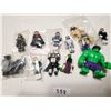 Image 1 : Lot of 11 Marvel/DC figurines, DST, Lot 14