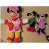 Image 2 : Vintage Disney Minnie Mouse Lot - 1980's Minnie Mouse "Learn to Dress Me Doll", plush, 1986 "Tootsie