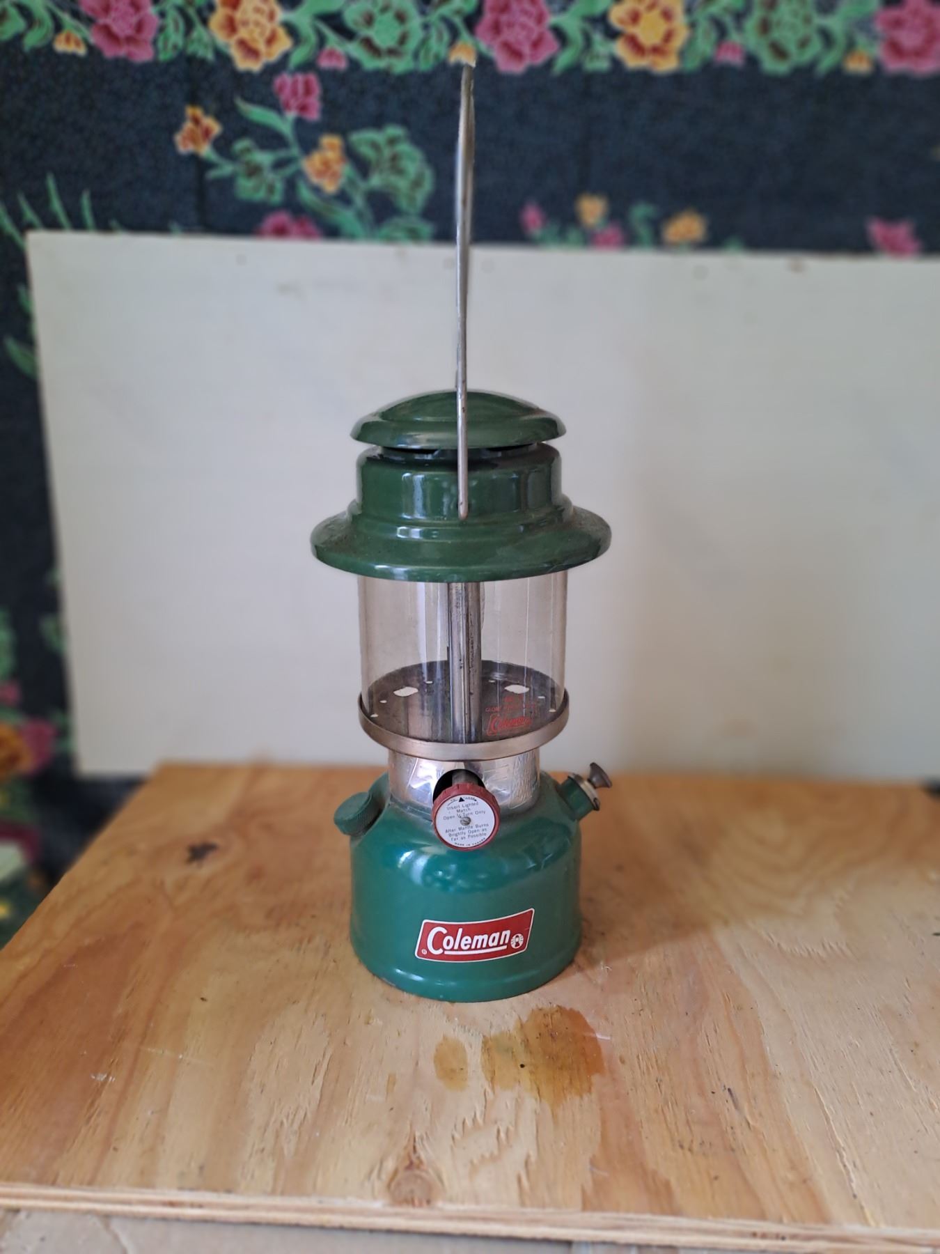Vintage Coleman 335 Lantern with Colex Globe, 1972, Canada