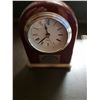 Image 1 : CAA Saskatchewan 30 Year Membership, Battery Operated Alarm Desk Clock. About 5 inches high.