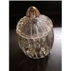 Image 1 : Vintage Bubble Glass Vanity Jar