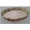 Image 1 : Vintage Ornate 16-inch glass vanity, or jewelry and display tray