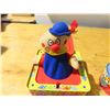 Image 2 : 2 Tin Toys, Jack in a Box & Wind-up Music Box