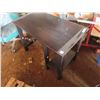 Image 3 : Black Wooden Desk (28" tall, 40.5" long, 21" wide)