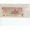 Image 1 : 1986 $2 Replacement. Thiessen-Crow signatures. BBX Replacement Prefix. Small B. BC-55bA. Uncirculate