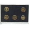 Image 2 : U.S. 2010 gold-plated National Parks Quarters. Includes Hot Springs, Yellowstone, Yosemite, Grand Ca