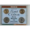Image 1 : U.S. 2006 Lost Coins Never Released for Circulation. Includes 2006 P & D Sacagawea dollars & 2006 P 