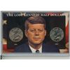 Image 1 : U.S. The Lost Kennedy Half Dollars. 2002P & 2003D Kennedy Half Dollars. Housed in a Morgan Mint hard