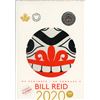 Image 1 : 2020 Bill Reid 6-coin set. Includes 2 Toonies: one regular, the other Colourized. Housed in its orig