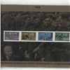 Image 1 : 1939 Second World War Commemorative 38 Cent Stamps. Canada Declares War, Army Mobilization, Convoy S