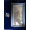 Image 3 : 1996 Canada's 2 Dollar Proof Coin & Bank Note Set. Designed to replace the 2 dollar bank note, the T