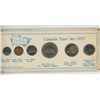 Image 1 : 1973 Canada Year Set.  Dollar Commemorates the 100th Anniversary of PEI joining Canada, while the 25