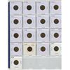 Image 1 : Canadian George V Small Cent Collection. 17-coin set includes 1937, 1938, 1939, 1940, 1941, 1942, 19