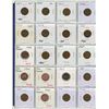 Image 1 : Canadian Queen Elizabeth Small Cent Collection. 20-coin set includes 1953 No Shoulder Fold, 1954, 19