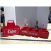 Image 1 : Coca-cola Beverage Plastic Carrier and Cocacola bottle,7 up and Pepsi bottle