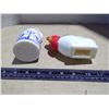 Image 2 : Avon rooster container and milk glass container Belgium