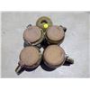 Image 3 : 4 Pottery Coffee mugs(1 broken handle)
