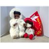 Image 1 : Eskimo doll and cloth toy
