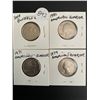 Image 1 : 4 American old quarters