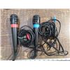 Image 2 : 2 Sing Star Mic's and 1 Rock Band Mic with chords