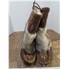 Image 1 : Hand Maid Mukluks with Bead Work Size 8-9