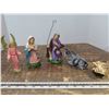 Image 1 : Vintage Fontanini Nativity Scene Depose Italy