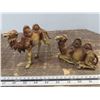 Image 1 : Vintage Fontanini Seated and Standing Camels #50 Depose Italy