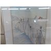 Image 2 : "Snow Fence" Water Color Painting In Frame Sask Artist-24"x21.5"