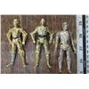 Image 1 : Lot of 3 - C-3PO Star Wars Figures 1977/1995/1998